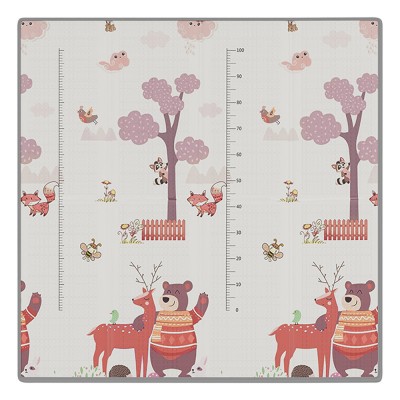 Bebestars Χαλάκι δραστηριοτήτων διπλής όψης 150x150x1 (100-503)