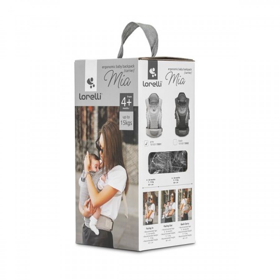 Lorelli Εργονομικός Μάρσιπος Mia Grey (10010170001) Lorelli Εργονομικός Μάρσιπος Mia Grey (10010170001)