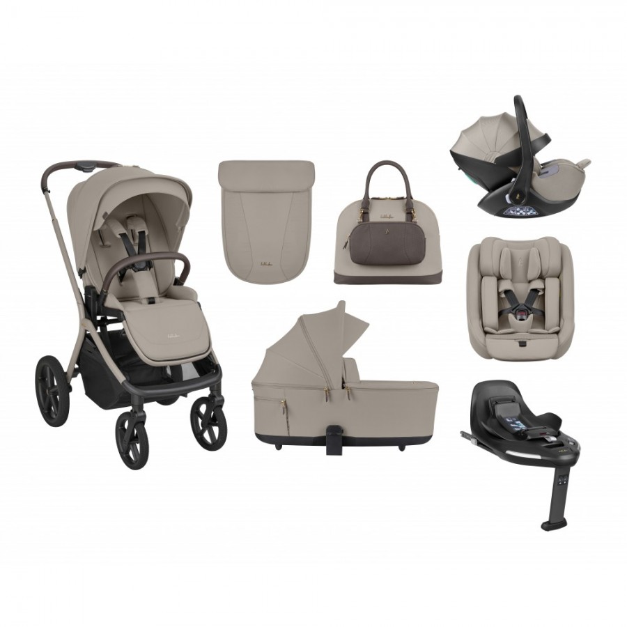 Kikkaboo Goya 5-1 σύστημα μεταφοράς platinum (καρότσι, πορτ μπεμπέ, κάθισμα 40-87, κάθισμα 40-105, βάση isofix) Champagne (10010201695) 