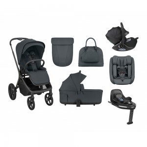 Kikkaboo Goya 5-1 σύστημα μεταφοράς platinum (καρότσι, πορτ μπεμπέ, κάθισμα 40-87, κάθισμα 40-105, βάση isofix) Graphite (10010201715)