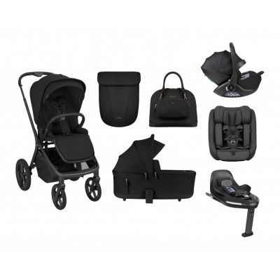 Kikkaboo Goya 5-1 σύστημα μεταφοράς platinum (καρότσι, πορτ μπεμπέ, κάθισμα 40-87, κάθισμα 40-105, βάση isofix) Noir (10010201745)
