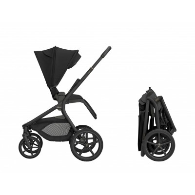 Kikkaboo Goya 5-1 σύστημα μεταφοράς platinum (καρότσι, πορτ μπεμπέ, κάθισμα 40-87, κάθισμα 40-105, βάση isofix) Noir (10010201745)