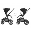 Kikkaboo Goya 5-1 σύστημα μεταφοράς platinum (καρότσι, πορτ μπεμπέ, κάθισμα 40-87, κάθισμα 40-105, βάση isofix) Noir (10010201745)