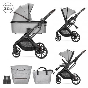 Lorelli Bertoni Σύστημα Mετακίνησης 3 σε 1 Glory Grey (10021822506) Lorelli Bertoni Σύστημα Mετακίνησης 3 σε 1 Glory Grey (10021822506)