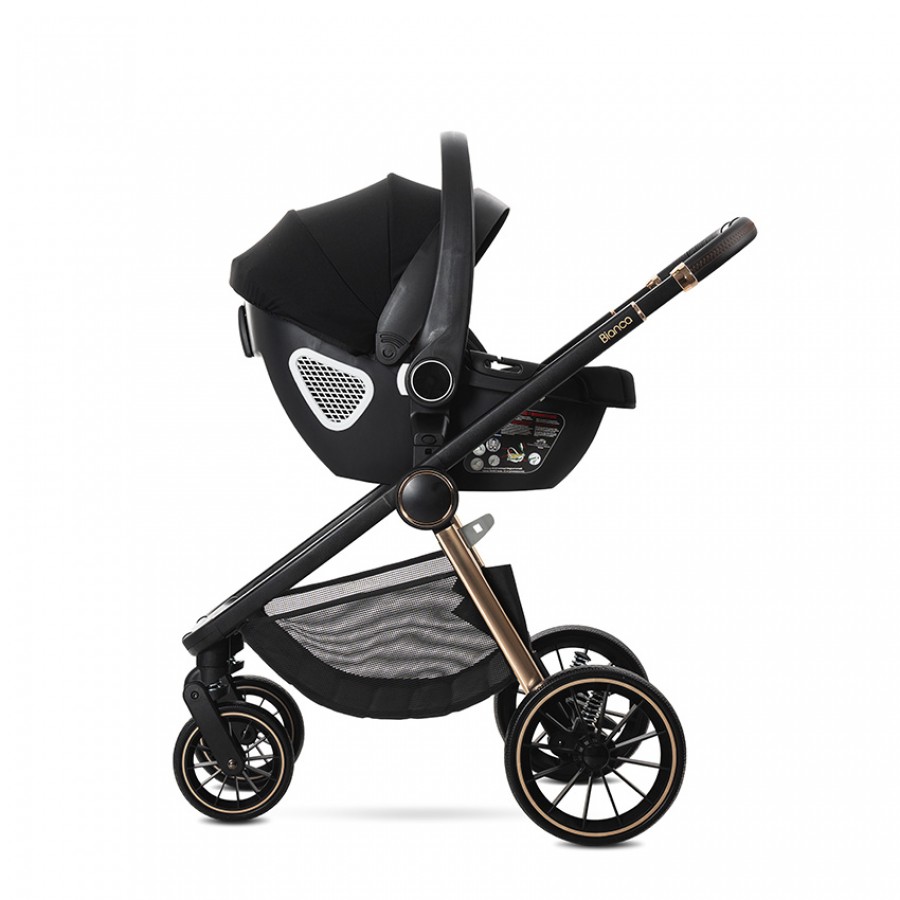 Lorelli Bertoni Σύστημα Mετακίνησης 3 σε 1 Bianca Black (10022012501A)
