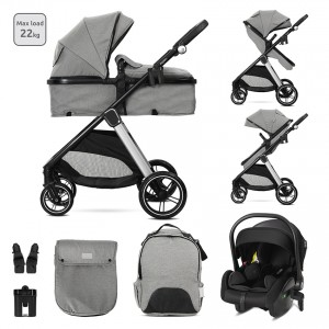Lorelli Σύστημα Μετακίνησης  3 σε 1 Aspen Grey (10022022506) Lorelli Σύστημα Μετακίνησης  3 σε 1 Aspen Grey (10022022506)