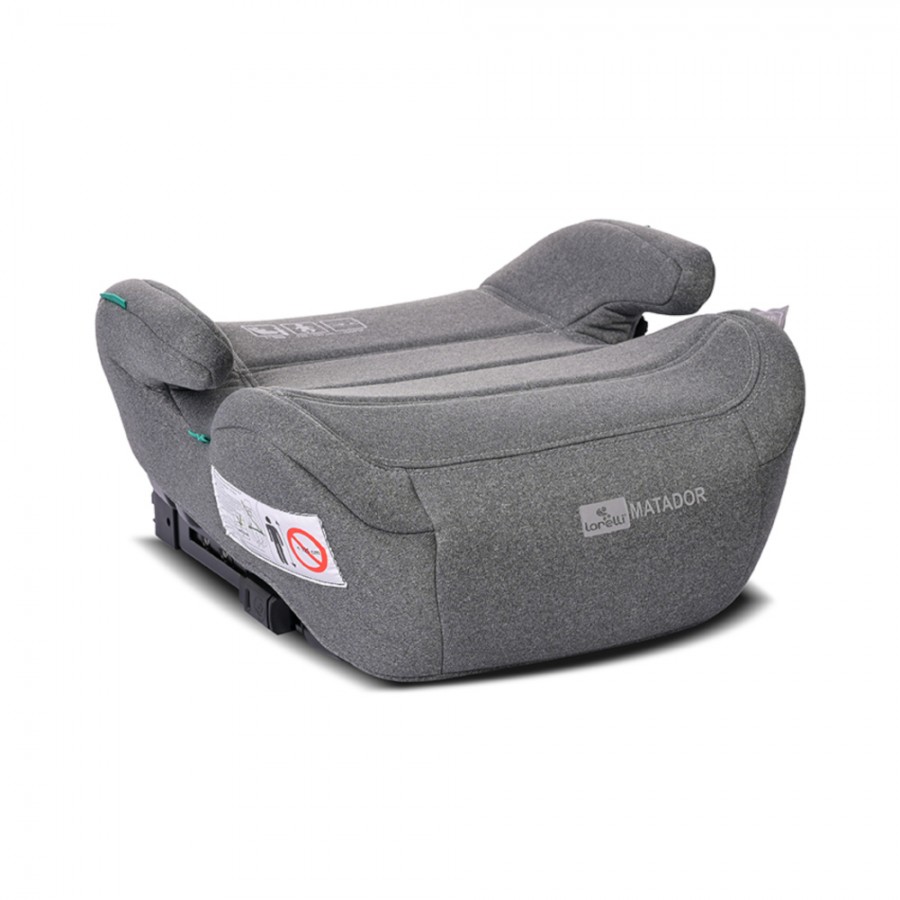 Lorelli Κάθισμα Αυτοκινήτου Booster Matador i-Size 125-150cm με Isofix Grey (10071732406)