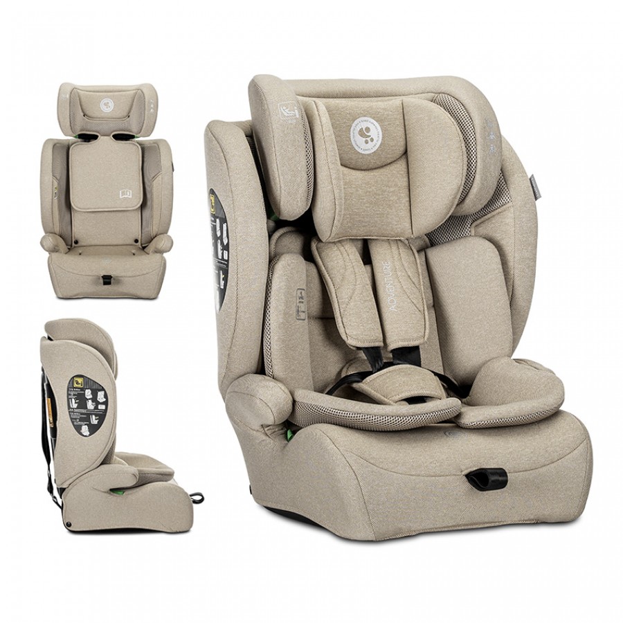 Lorelli Κάθισμα Αυτοκινήτου Adventure i-Size 76-150cm Beige (10071952603)