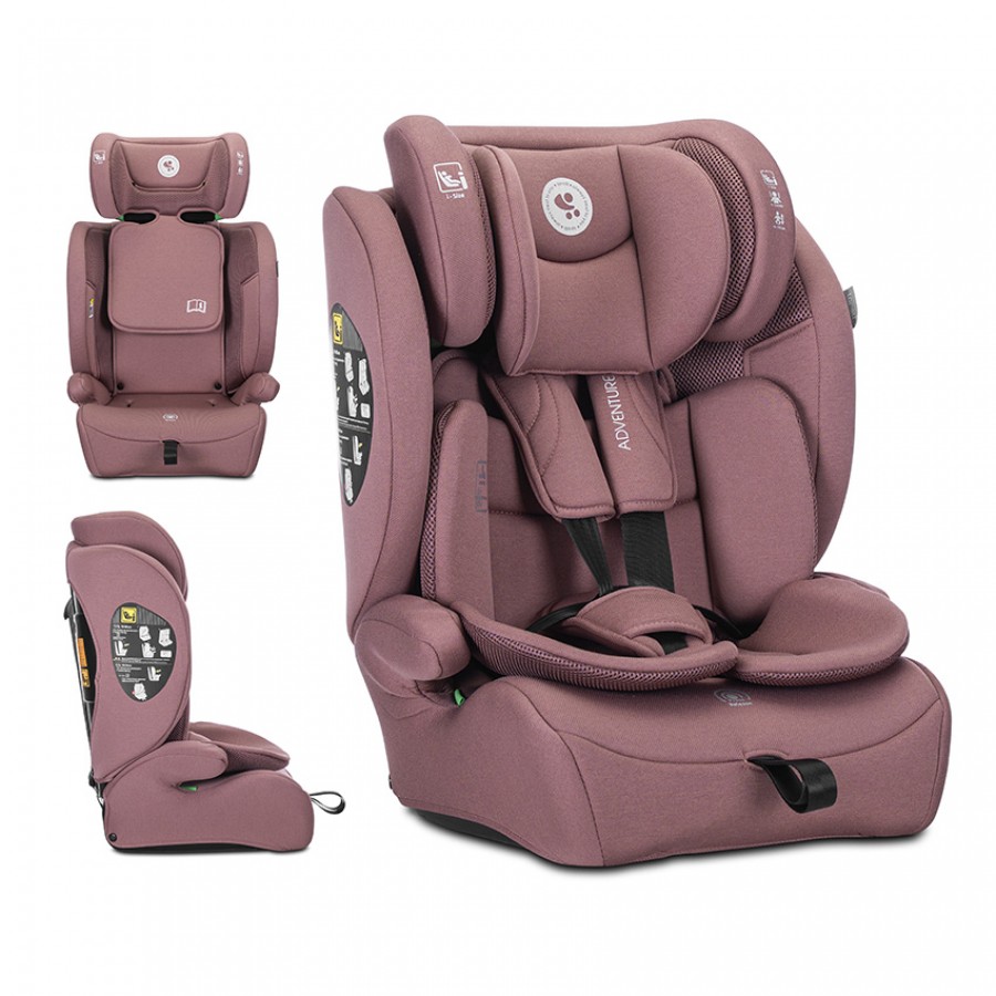 Lorelli Κάθισμα Αυτοκινήτου Adventure i-Size 76-150cm Pink (10071952605)