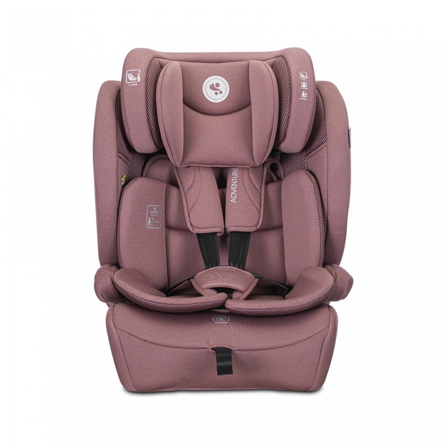 Lorelli Κάθισμα Αυτοκινήτου Adventure i-Size 76-150cm Pink (10071952605)