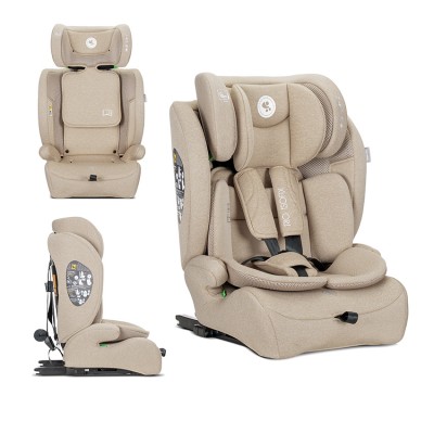 Lorelli Κάθισμα Αυτοκινήτου Rio i-Size 76-150cm Isofix Beige (10071962603)