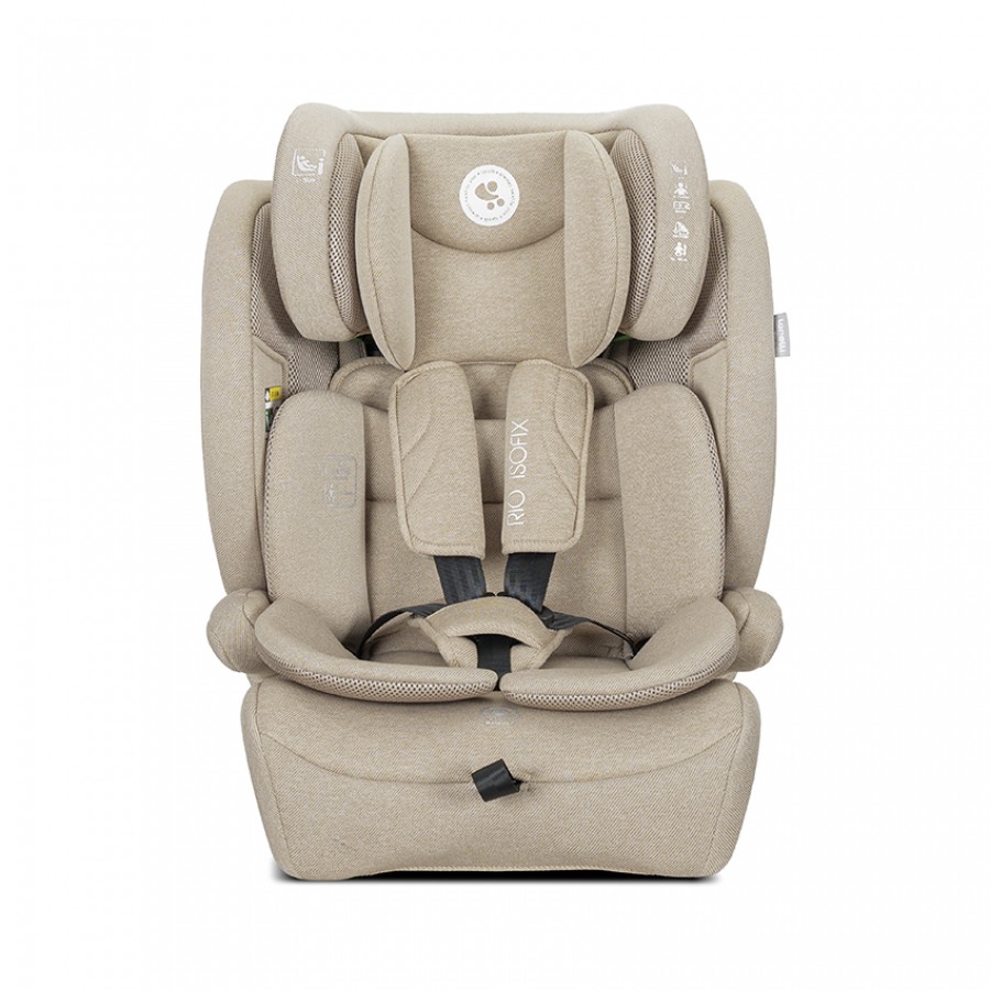Lorelli Κάθισμα Αυτοκινήτου Rio i-Size 76-150cm Isofix Beige (10071962603)