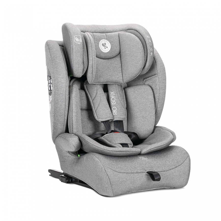 Lorelli Κάθισμα Αυτοκινήτου Rio i-Size 76-150cm Isofix Grey (10071962604)