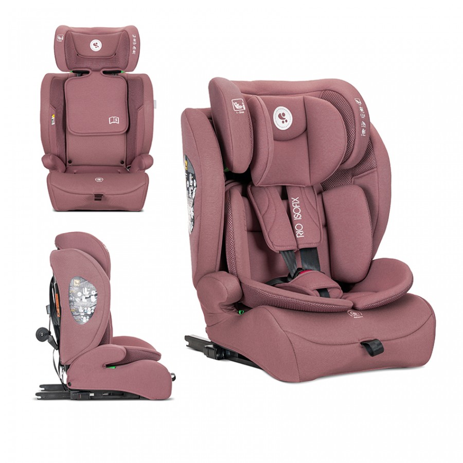 Lorelli Κάθισμα Αυτοκινήτου Rio i-Size 76-150cm Isofix Pink (10071962606)