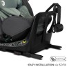 Lorelli Κάθισμα Αυτοκινήτου Monza Isofix Anti Rebound 40-150cm 360° Grey (10072022506)