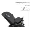 Lorelli Κάθισμα Αυτοκινήτου Monza Isofix Anti Rebound 40-150cm 360° Grey (10072022506)
