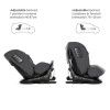 Lorelli Κάθισμα Αυτοκινήτου Monza Isofix Anti Rebound 40-150cm 360° Grey (10072022506)