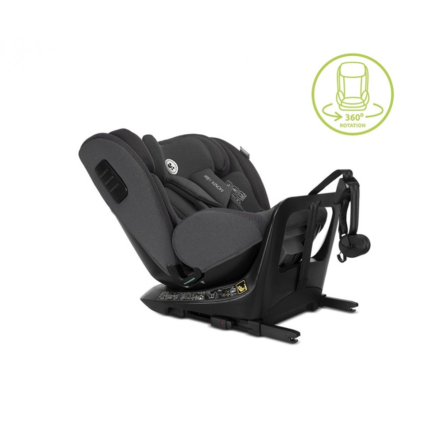 Lorelli Κάθισμα Αυτοκινήτου Monza Isofix Anti Rebound 40-150cm 360° Grey (10072022506)
