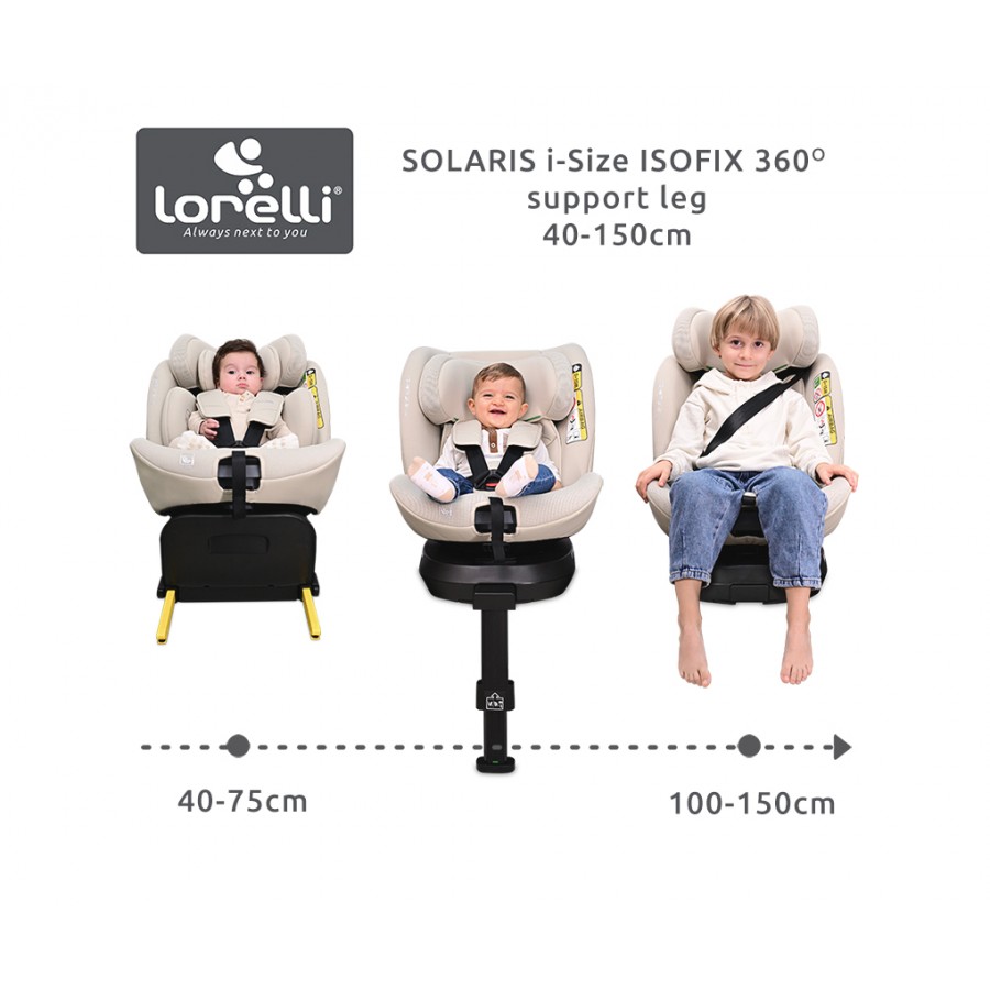 Lorelli Κάθισμα Αυτοκινήτου Solaris 40-150cm Black (10072172601) Lorelli Κάθισμα Αυτοκινήτου Solaris 40-150cm Black (10072172601)