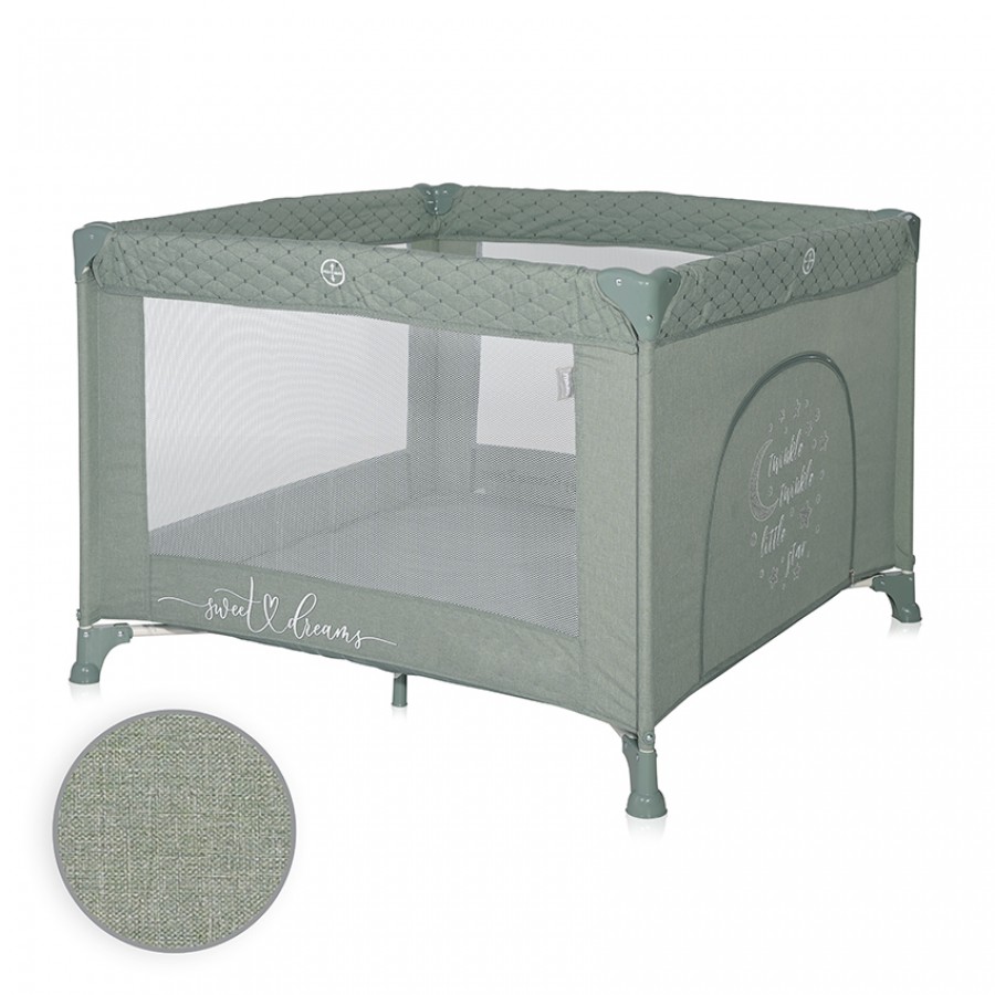 Lorelli Bertoni Τετράγωνο Πάρκο μωρού Playpen Sunny Playgroud Iceberg Green Star (10080602218)