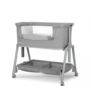 Lorelli Bertoni  Λίκνο Layla 2 Σε 1 που μετατρέπεται σε Παρκοκρέβατο Grey (10080742606)