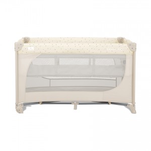 Lorelli Παρκοκρέβατο Moon Hug 2 επιπέδων One Touch Beige (10080782603)