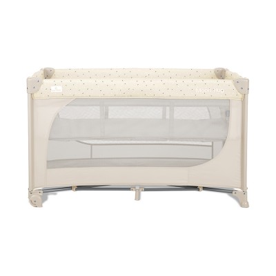 Lorelli Παρκοκρέβατο Moon Hug 2 επιπέδων One Touch Beige (10080782603)