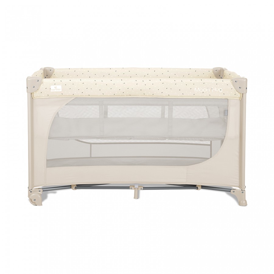 Lorelli Παρκοκρέβατο Moon Hug 2 επιπέδων One Touch Beige (10080782603)