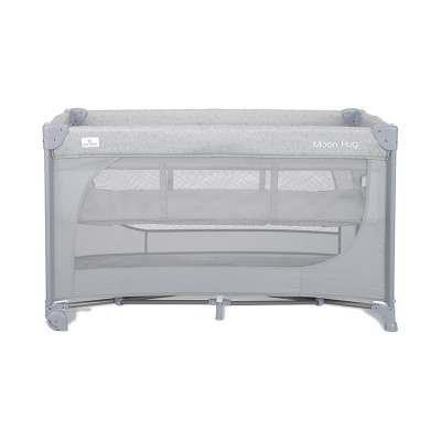 Lorelli Παρκοκρέβατο Moon Hug 2 επιπέδων One Touch Grey (10080782604)