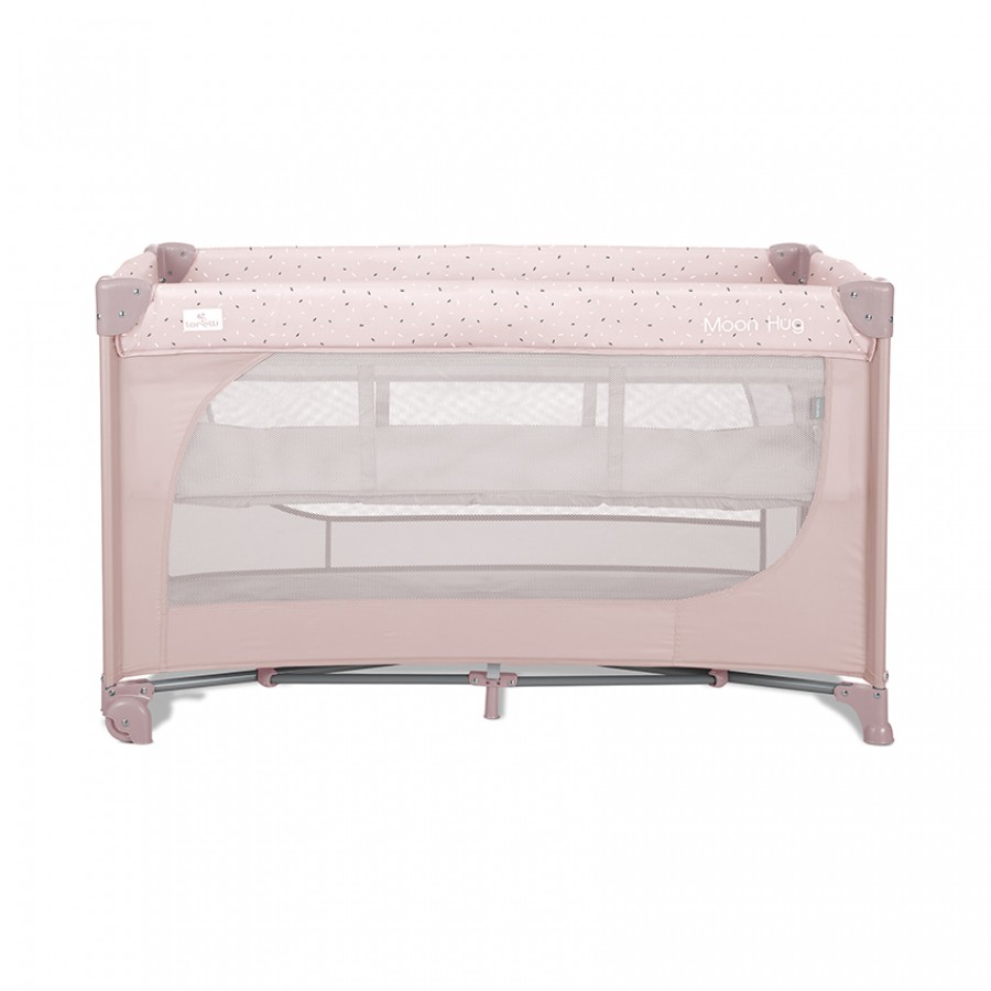 Lorelli Παρκοκρέβατο Moon Hug 2 επιπέδων One Touch Pink (10080782606) Lorelli Παρκοκρέβατο Moon Hug 2 επιπέδων One Touch Pink (10080782606)