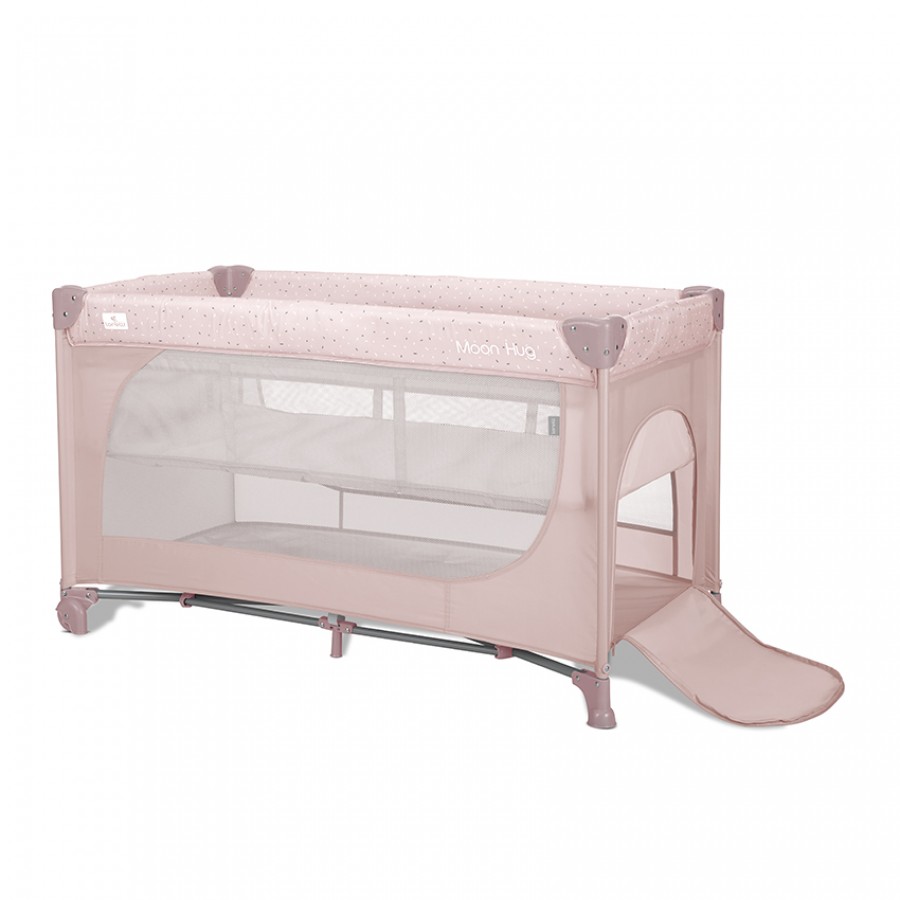 Lorelli Παρκοκρέβατο Moon Hug 2 επιπέδων One Touch Pink (10080782606) Lorelli Παρκοκρέβατο Moon Hug 2 επιπέδων One Touch Pink (10080782606)