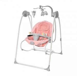 Lorelli Bertoni Ηλεκτρική  Ρηλάξ-Κούνια Swing Tango με ασύρματο control Peach Beige Stars (10090072396) Lorelli Bertoni Ηλεκτρική  Ρηλάξ-Κούνια Swing Tango με ασύρματο control Peach Beige Stars (10090072396)