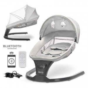 Cangaroo  Ηλεκτρική Ρηλάξ-Κούνια Siena Light Grey (10090110001) Cangaroo  Ηλεκτρική Ρηλάξ-Κούνια Siena Light Grey (10090110001)