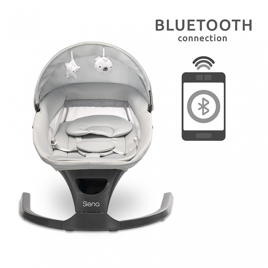 Cangaroo  Ηλεκτρική Ρηλάξ-Κούνια Siena Graphite (10090110002) Cangaroo  Ηλεκτρική Ρηλάξ-Κούνια Siena Graphite (10090110002)