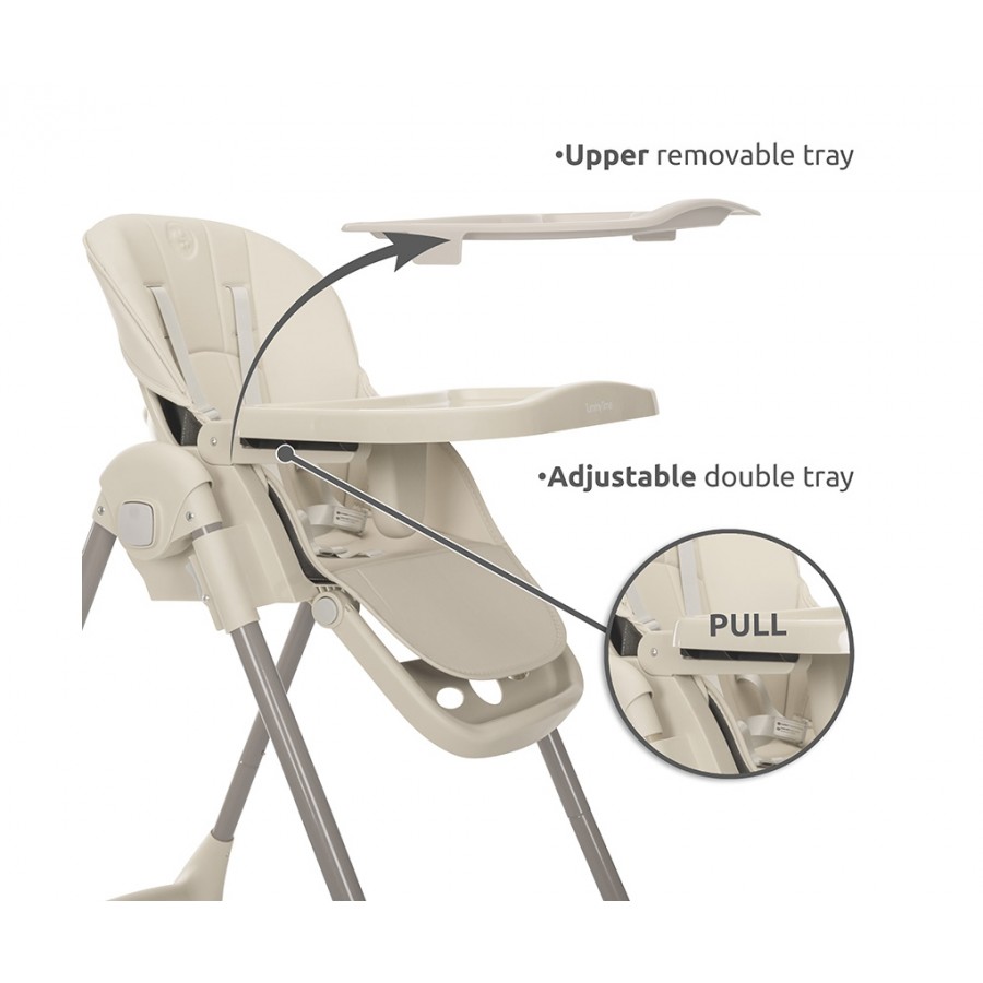 Lorelli Καρεκλάκι Φαγητού Tummy Time Black (10100602501) Lorelli Καρεκλάκι Φαγητού Tummy Time Black (10100602501)