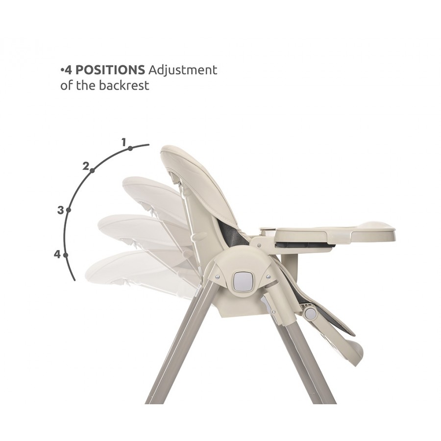 Lorelli Καρεκλάκι Φαγητού Tummy Time Black (10100602501) Lorelli Καρεκλάκι Φαγητού Tummy Time Black (10100602501)