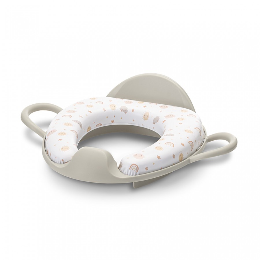 Lorelli Bertoni Εκπαιδευτικό Ανατομικό Mαλακό Κάθισμα Τουαλέτας  Planets Beige (10130702604)