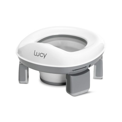 Γιο-Γιο Φορητό & Εκπαιδευτικό Κάθισμα Τουαλέτας Lucy 2Σε 1 Grey (10131070003)