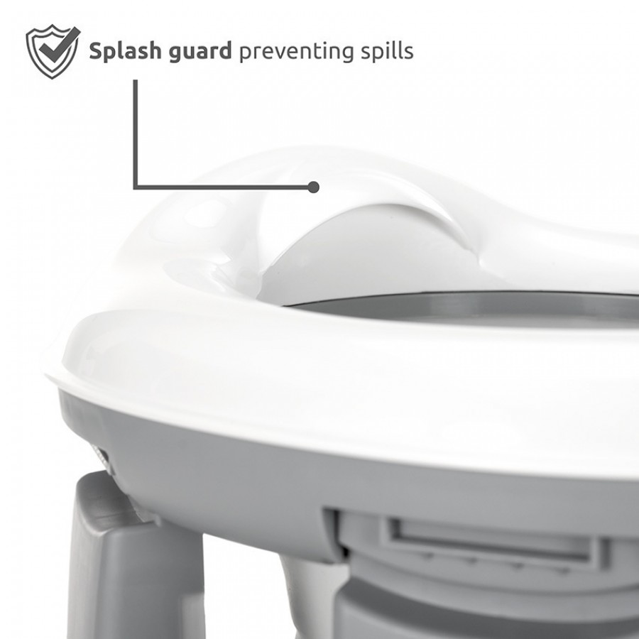 Γιο-Γιο Φορητό & Εκπαιδευτικό Κάθισμα Τουαλέτας Lucy 2Σε 1 Grey (10131070003)