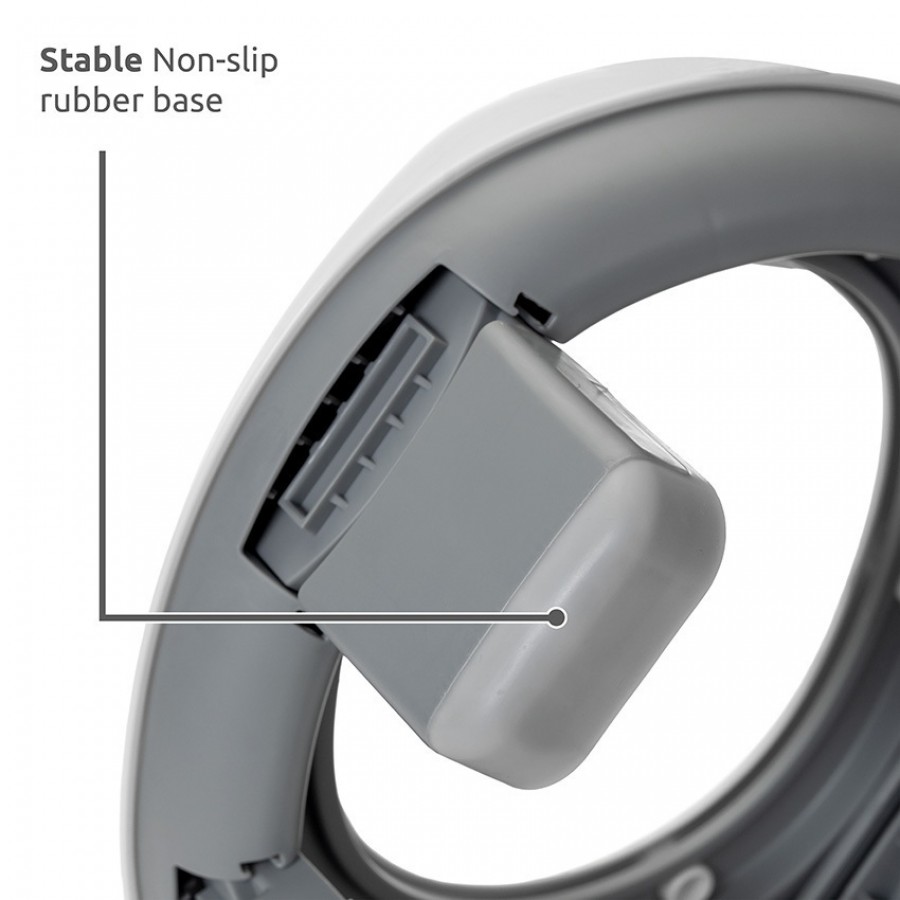 Γιο-Γιο Φορητό & Εκπαιδευτικό Κάθισμα Τουαλέτας Lucy 2Σε 1 Grey (10131070003)