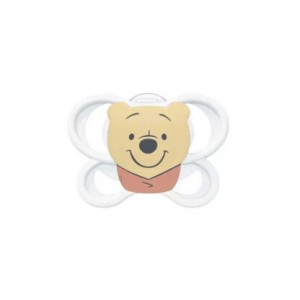 Nuk Πιπίλα Perfect Match Air Σιλικόνης για 0-6 μηνών Disney Winnie The Pooh White (10175361)