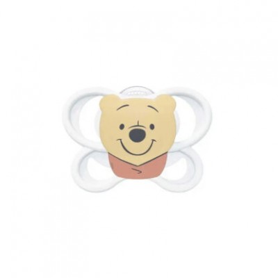 Nuk Πιπίλα Perfect Match Air Σιλικόνης για 0-6 μηνών Disney Winnie The Pooh White (10175361)