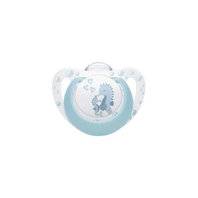 NUK First Choice Πιπίλα Σιλικόνης 0-6m, Seahorse (10175383)