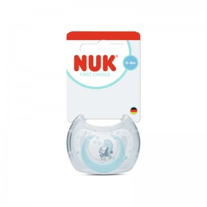 NUK First Choice Πιπίλα Σιλικόνης 0-6m, Seahorse (10175383)