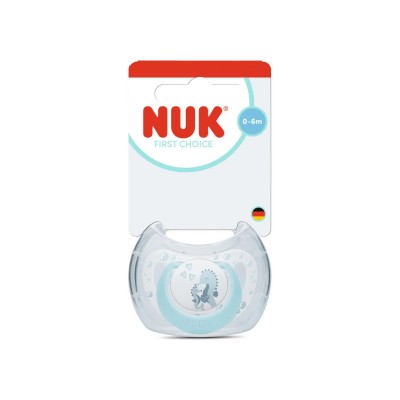 NUK First Choice Πιπίλα Σιλικόνης 0-6m, Seahorse (10175383)