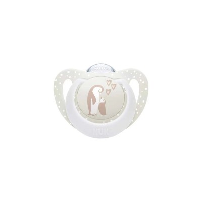 NUK First Choice Πιπίλα Σιλικόνης 0-6m, Penguine (10175384)