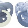 Nuk First Choice Classic Ορθοδοντικές Πιπίλες Σιλικόνης Νυκτός με Θήκη Μπλε για 0-6 μηνών 2τμχ (10175396) Nuk First Choice Classic Ορθοδοντικές Πιπίλες Σιλικόνης Νυκτός με Θήκη Μπλε για 0-6 μηνών 2τμχ (10175396)
