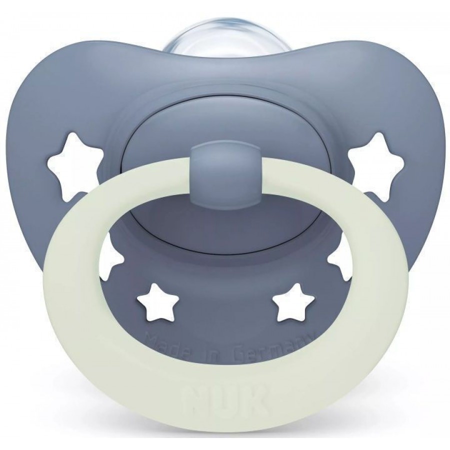 Nuk First Choice Classic Ορθοδοντικές Πιπίλες Σιλικόνης Νυκτός με Θήκη Μπλε για 0-6 μηνών 2τμχ (10175396) Nuk First Choice Classic Ορθοδοντικές Πιπίλες Σιλικόνης Νυκτός με Θήκη Μπλε για 0-6 μηνών 2τμχ (10175396)