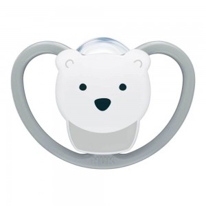 NUK Perfect Match AIR Πιπίλα Σιλικόνης 18-36m, Polar Bear (10177225)