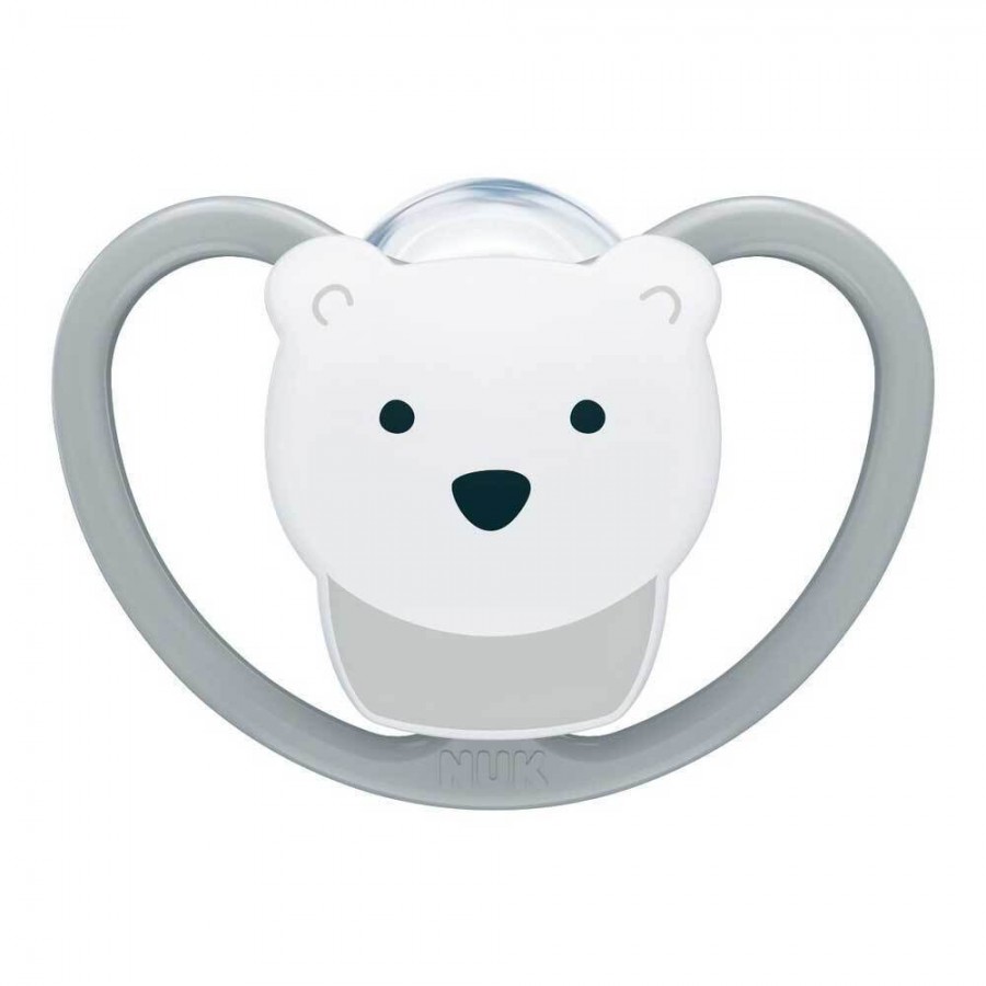 NUK Perfect Match AIR Πιπίλα Σιλικόνης 18-36m, Polar Bear (10177225) NUK Perfect Match AIR Πιπίλα Σιλικόνης 18-36m, Polar Bear (10177225)